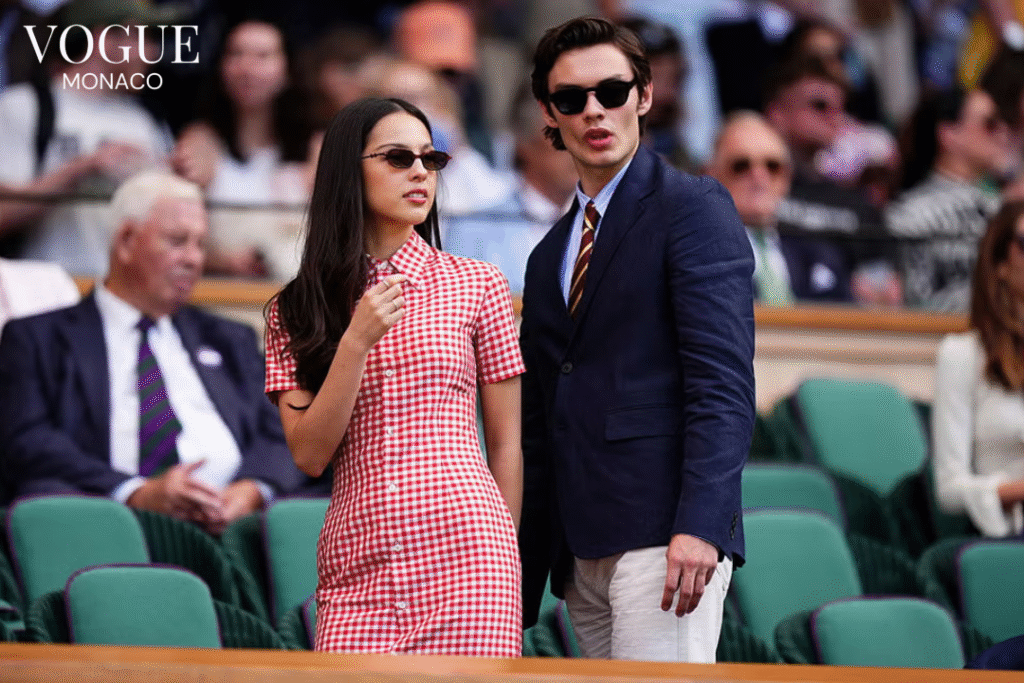 OLIVIA RODRIGO AND LOUIS PARTRIDGE WIN WIMBLEDON IN STYLE